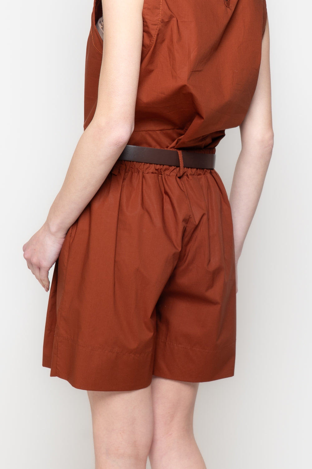Shorts Svasati con Cintura Coordinata