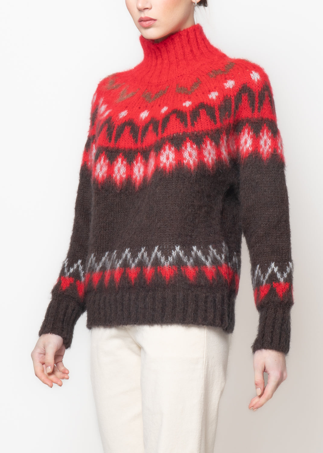 Maglia motivo nordico