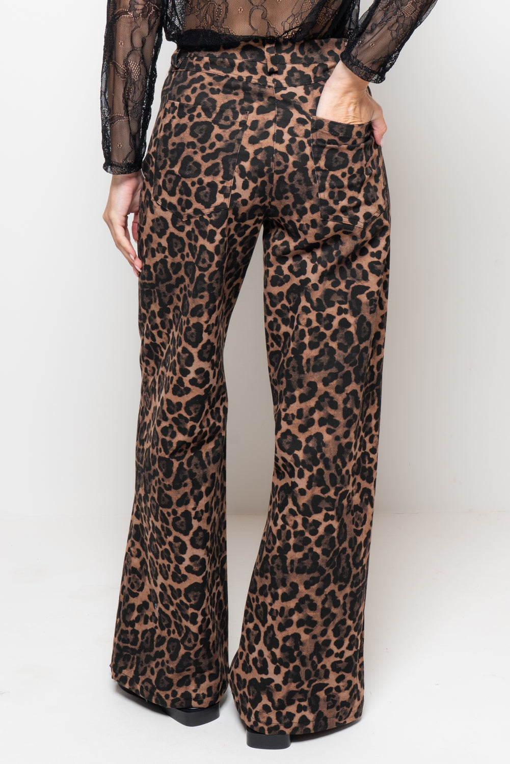 Pantalone leopardato