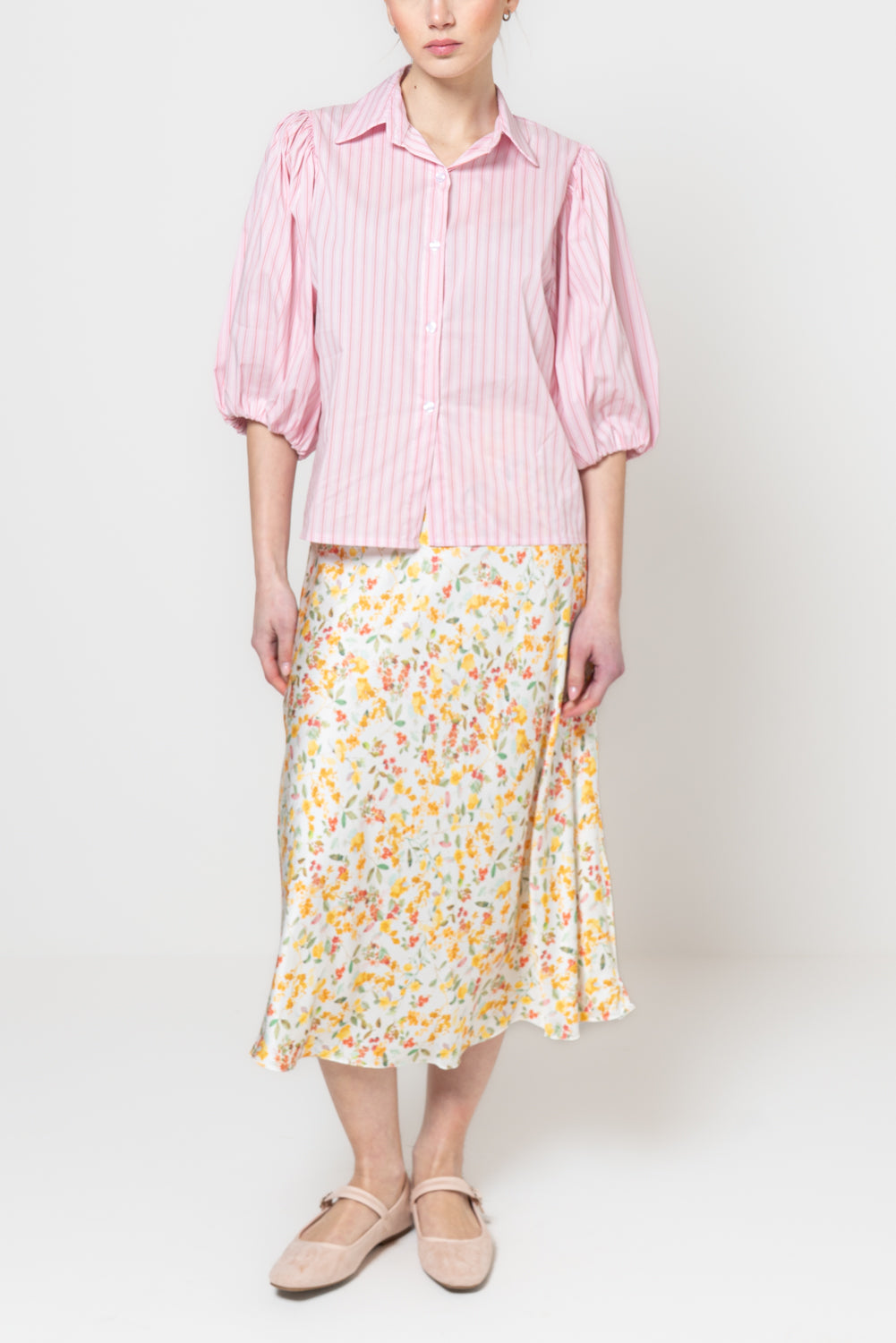 Camicia con manica volume