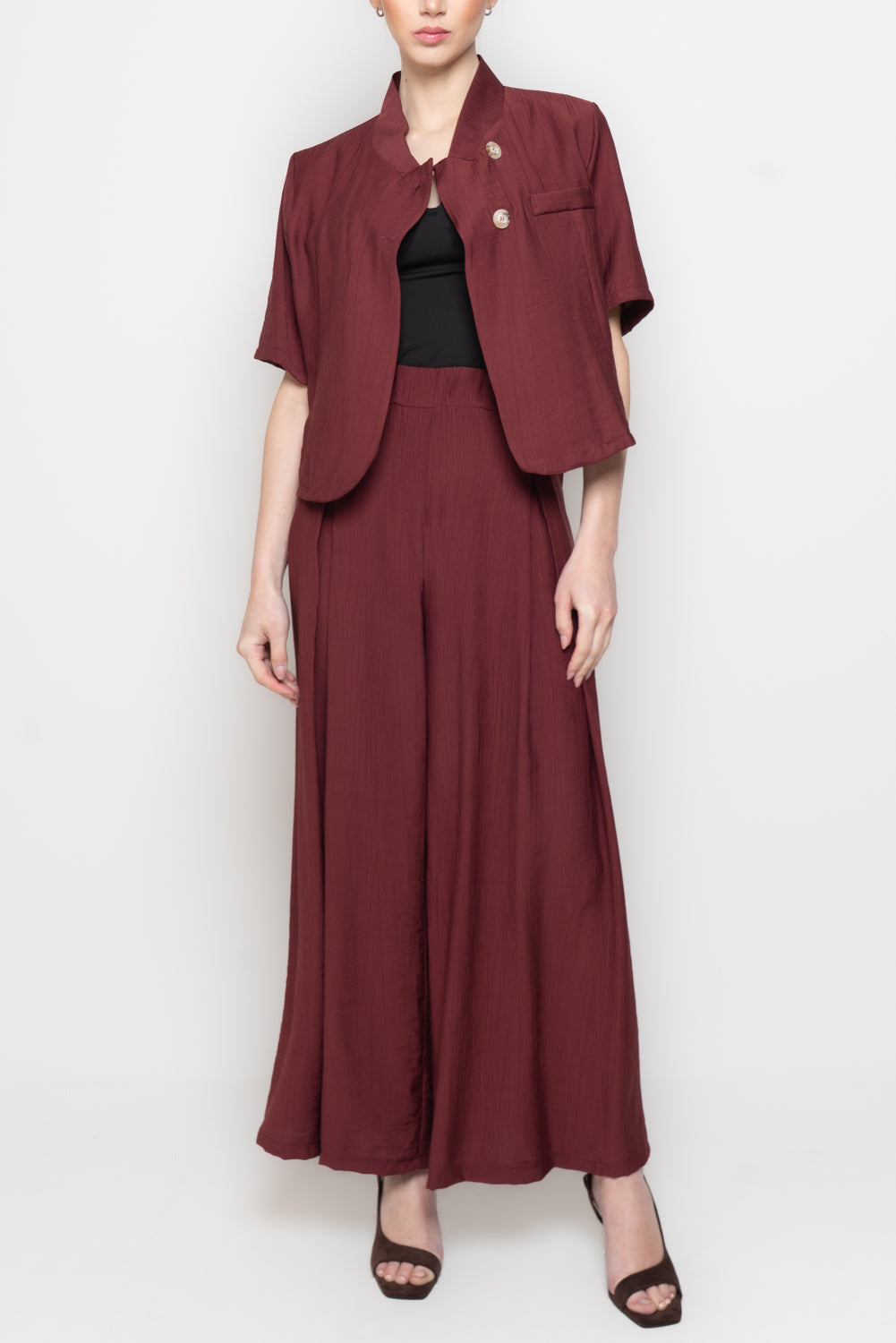 Pantalone Palazzo con Pences