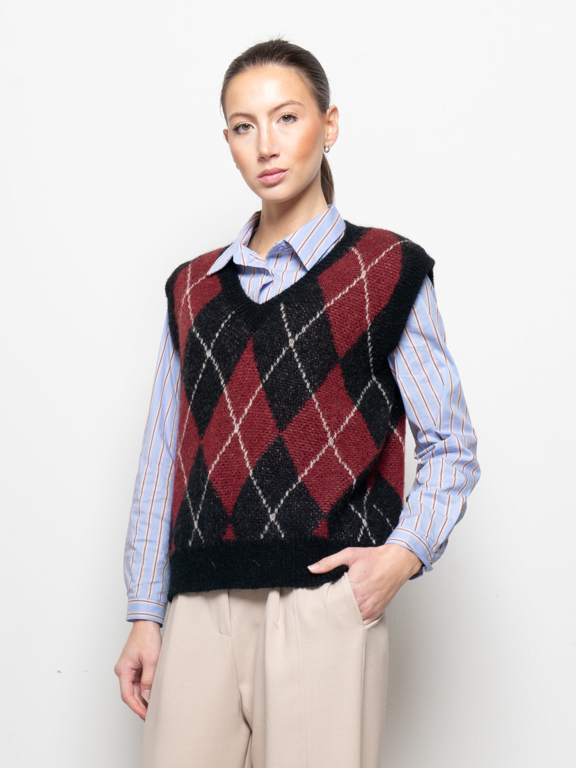 Gilet a rombi