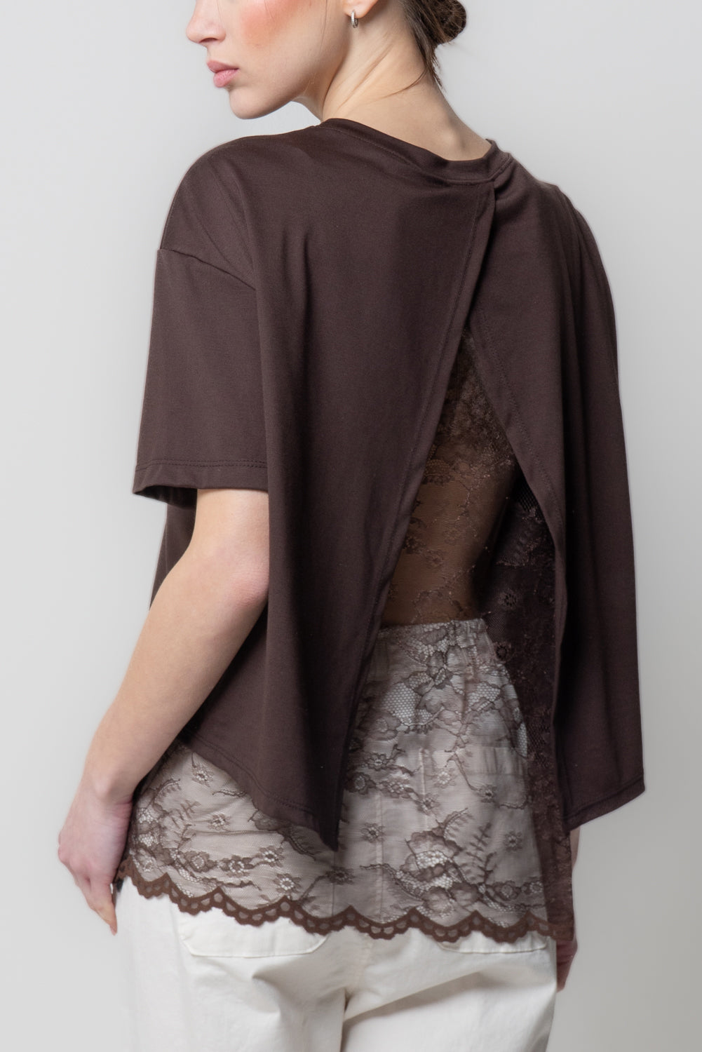 T-shirt Boxy Spacco Retro