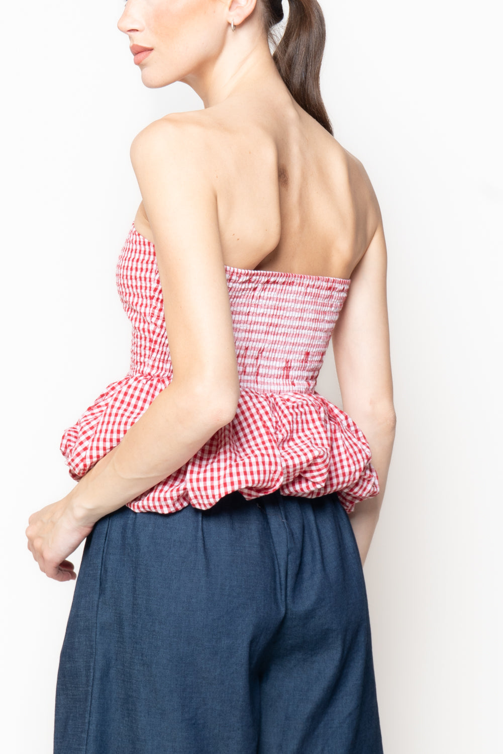 Top a fascia vichy