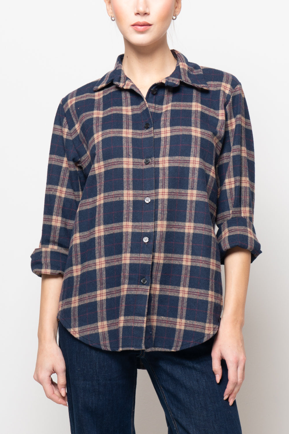 Camicia tartan in flanella