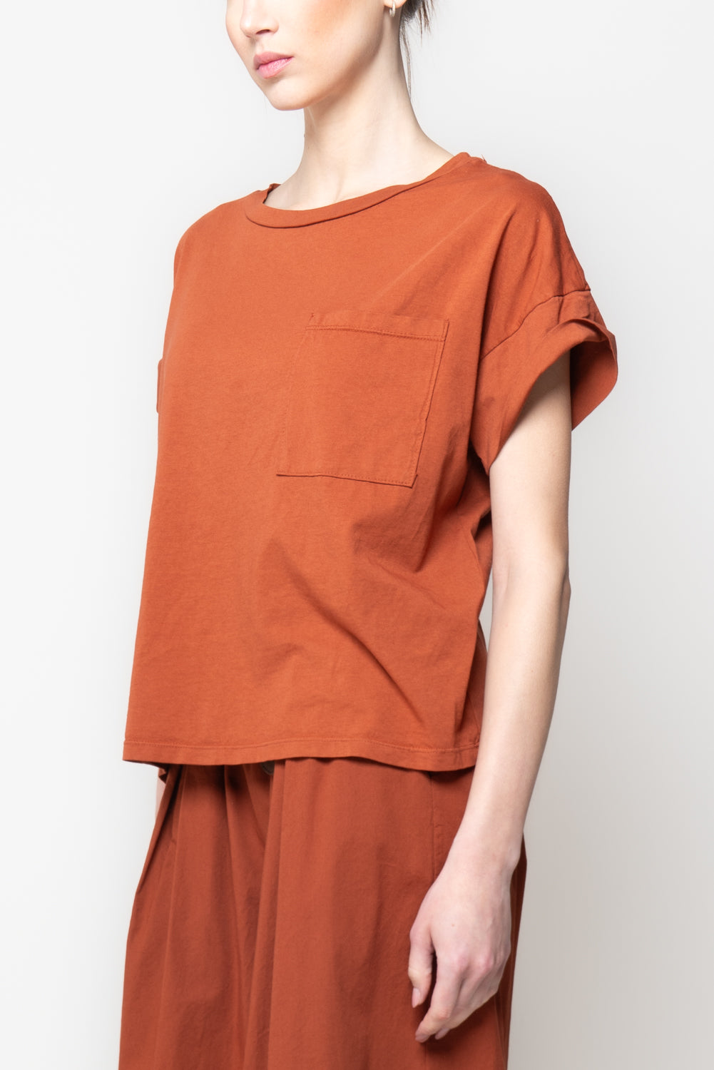 T-shirt Oversize con Taschino