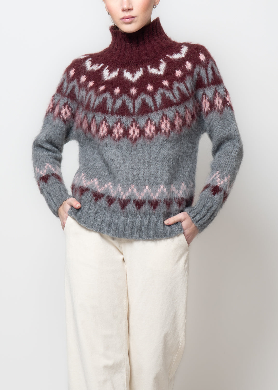 Maglia motivo nordico