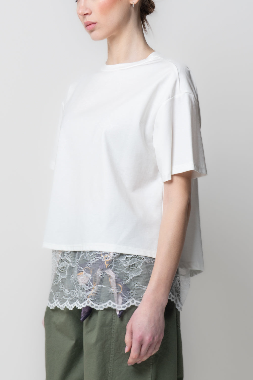 T-shirt Boxy Spacco Retro