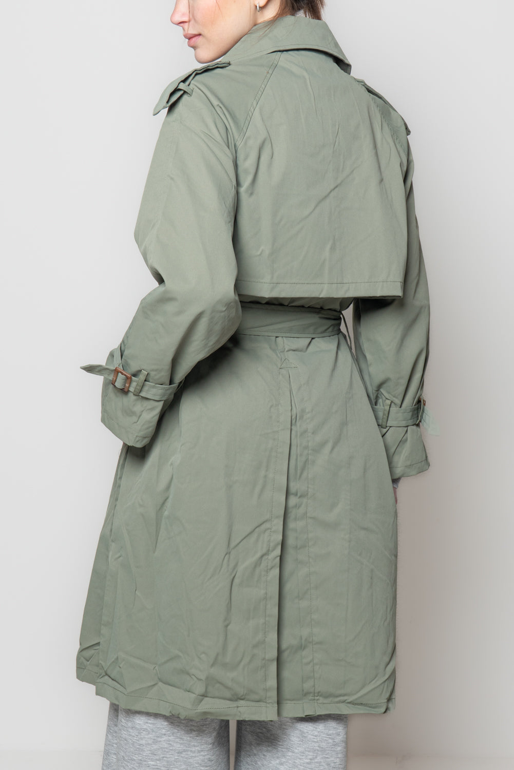 Trench con cintura