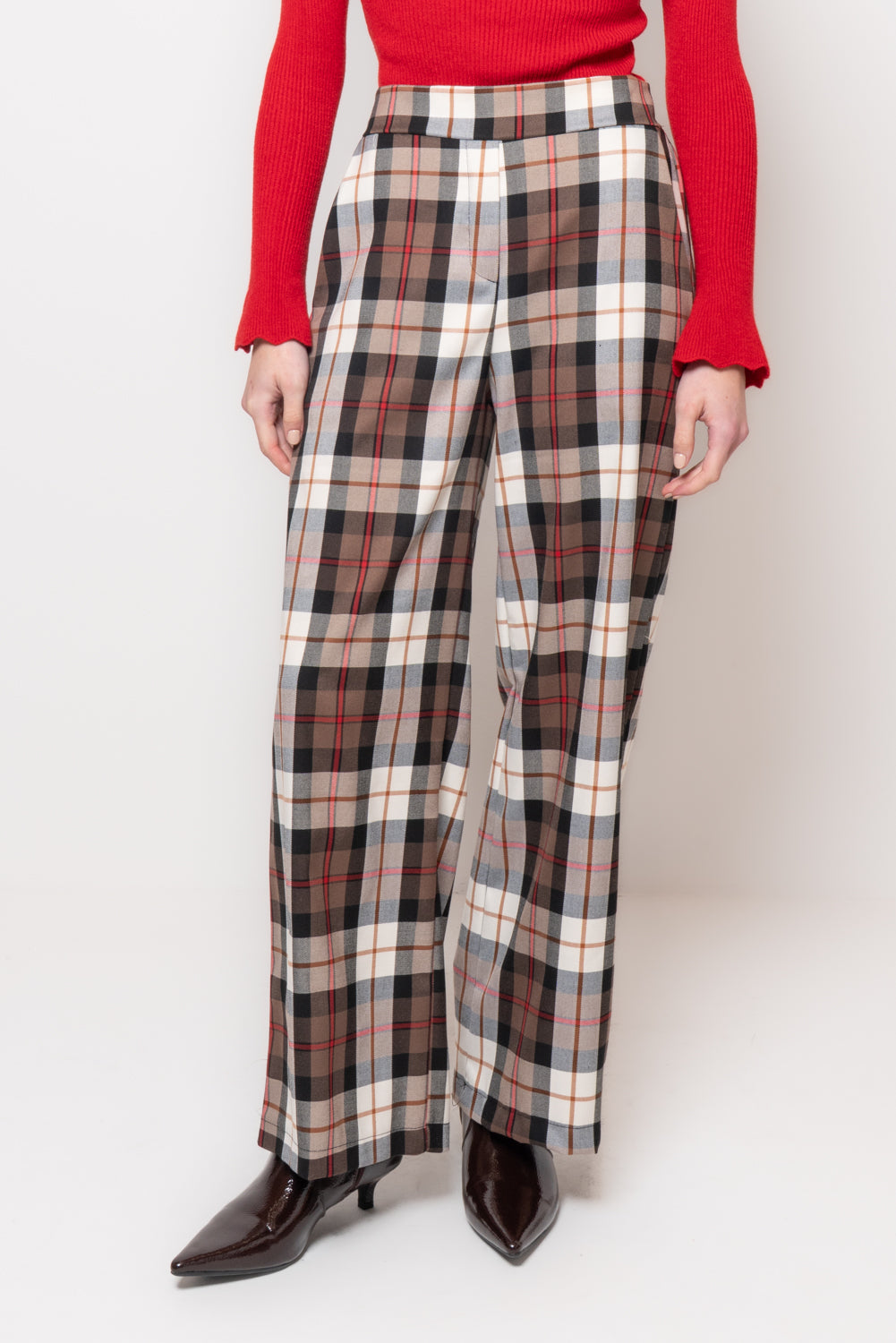 Pantaloni in fantasia tartan
