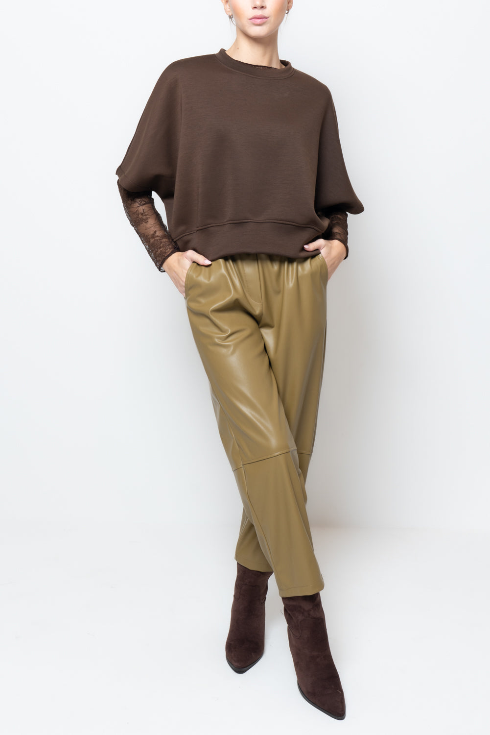 Felpa con manica corta