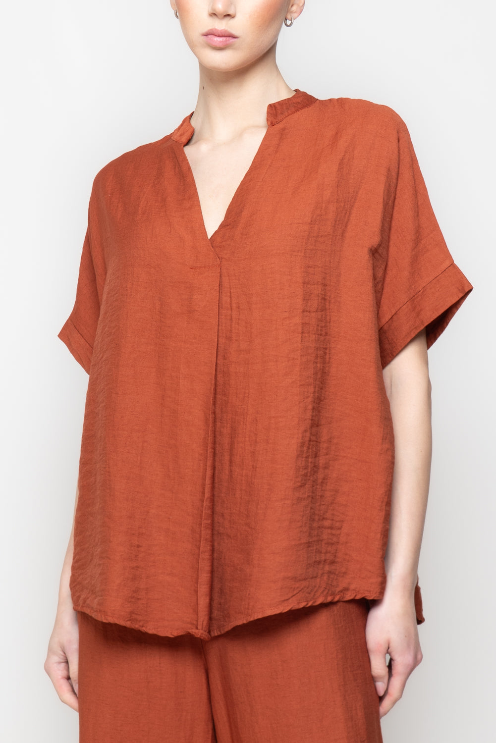 Blusa over con Scollo a V