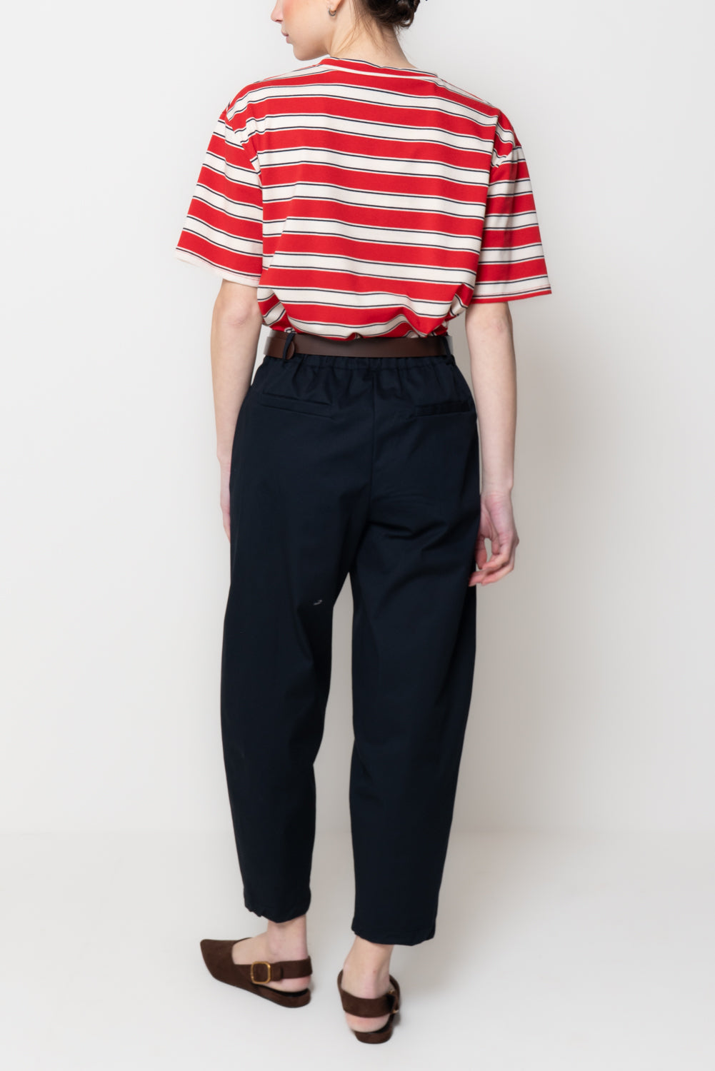 Pantalone modello harem con Cintura