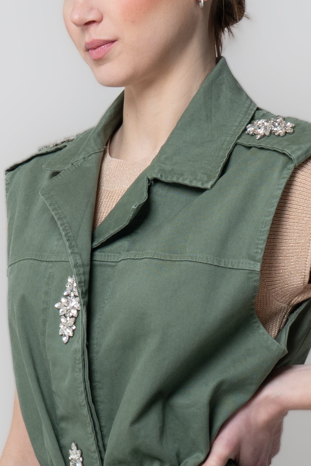 Gilet Sahariana Gioiello