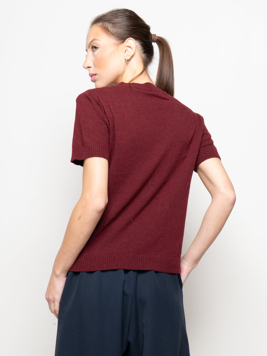 Maglia manica corta girocollo
