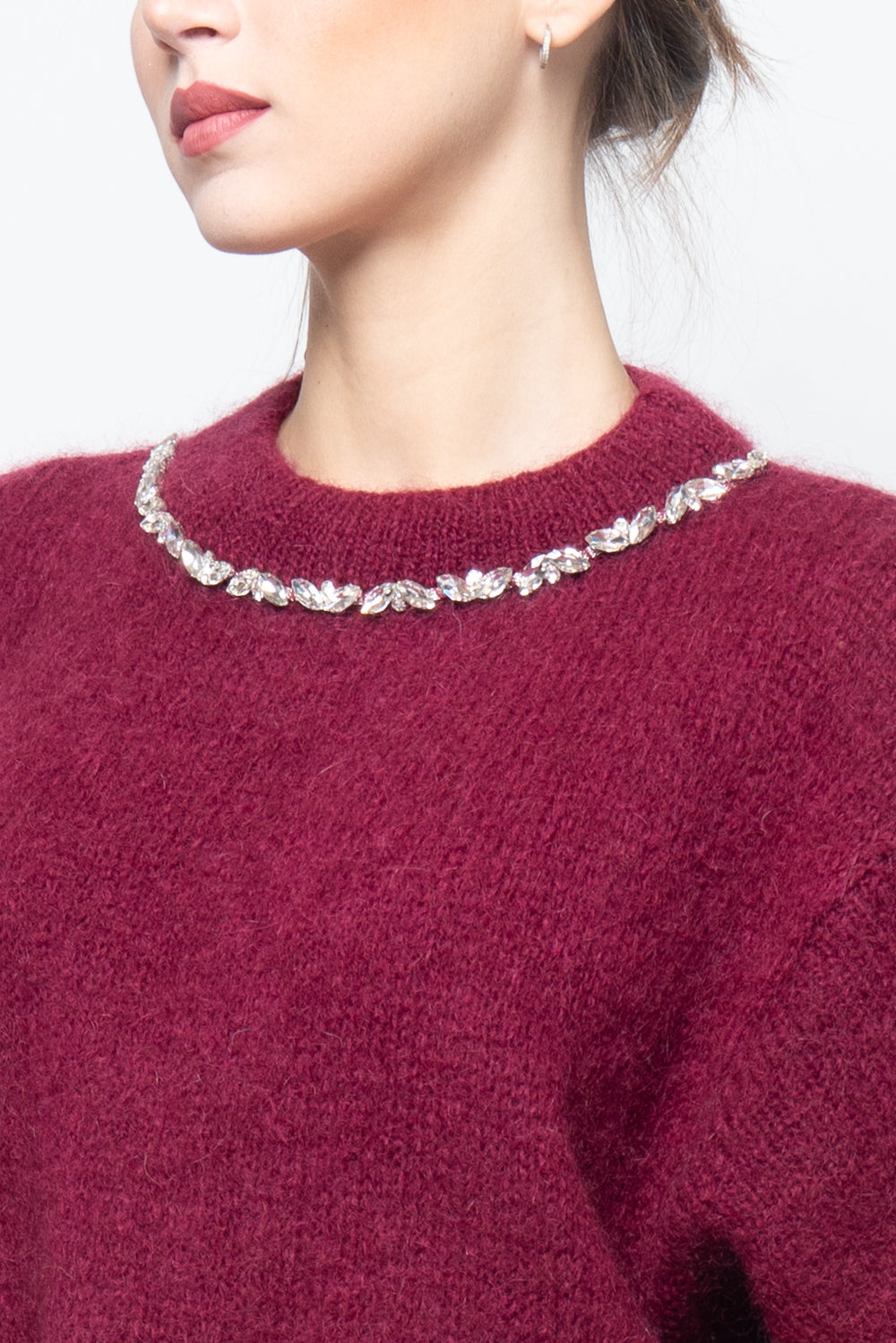 Maglia manica corta gioiello