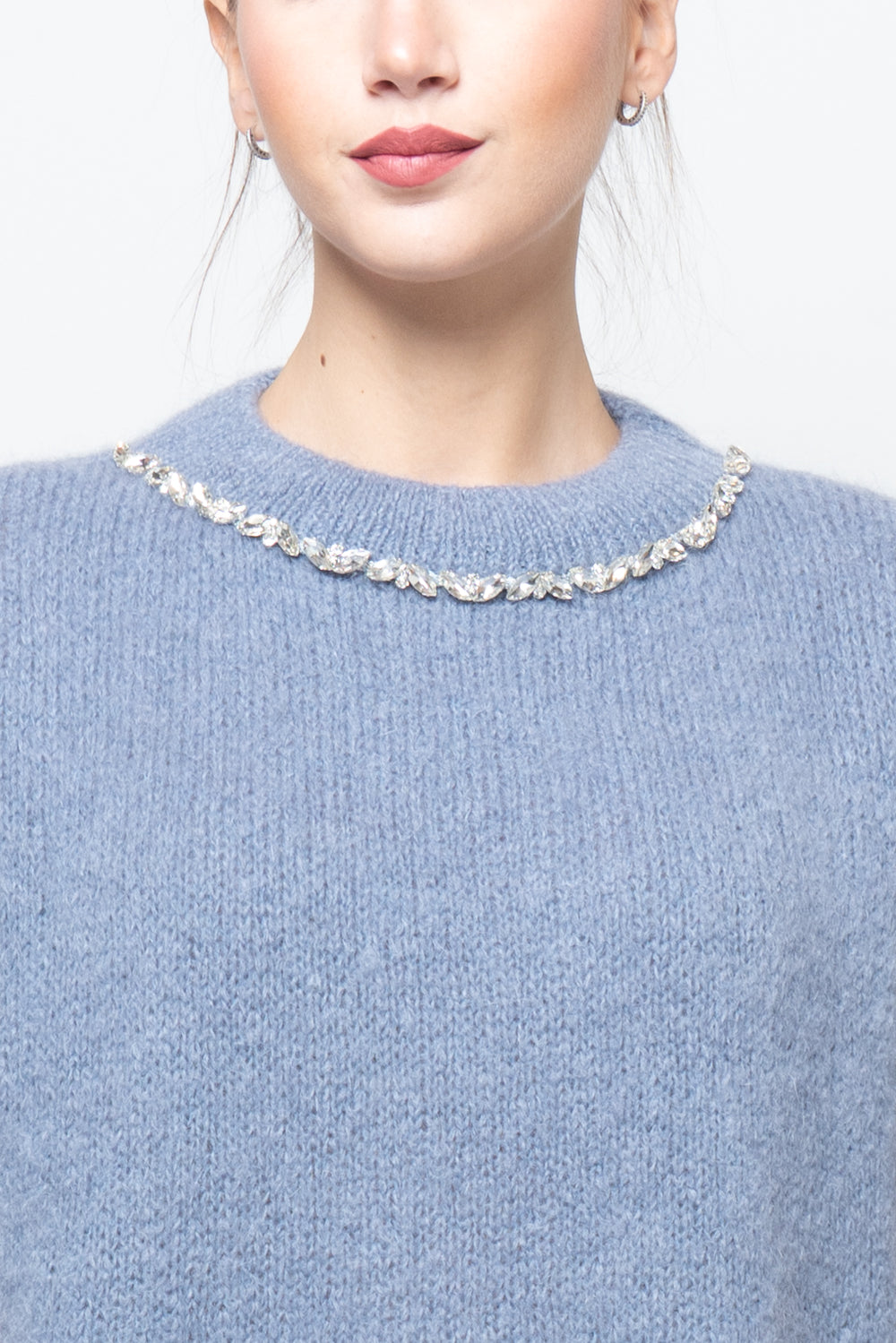 Maglia manica corta gioiello