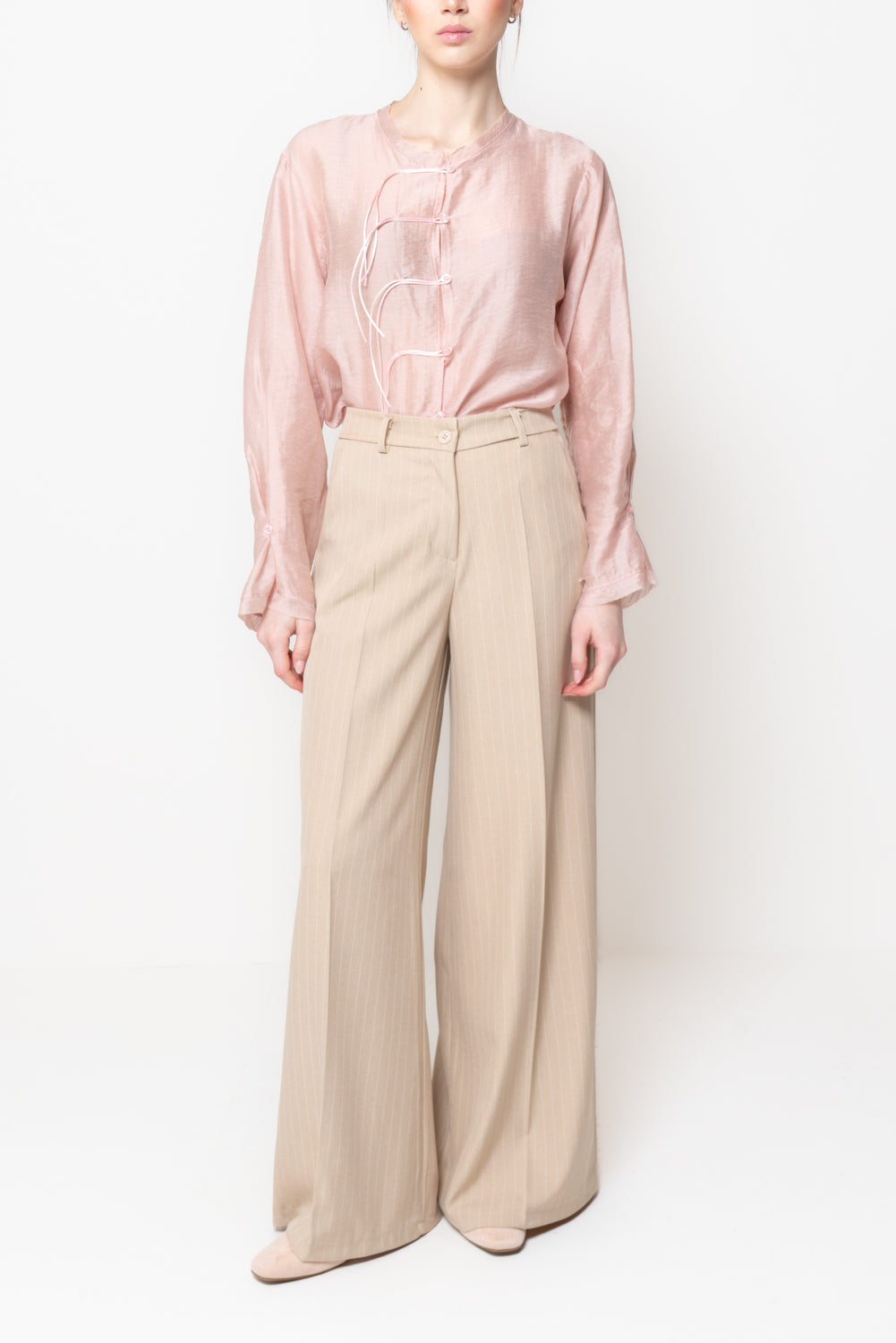 Pantalone Gessato Sartoriale