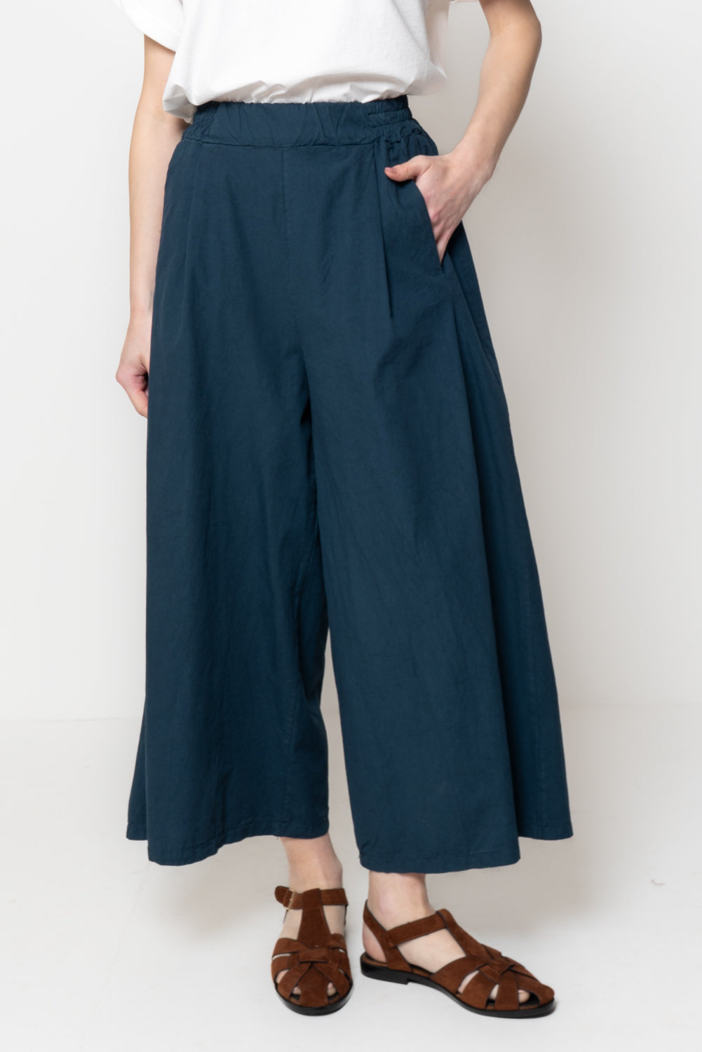 Pantalone Culotte in Tela Paracadute
