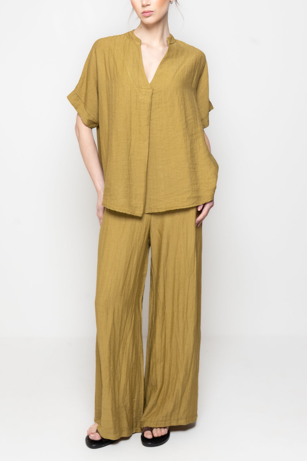 Blusa over con Scollo a V
