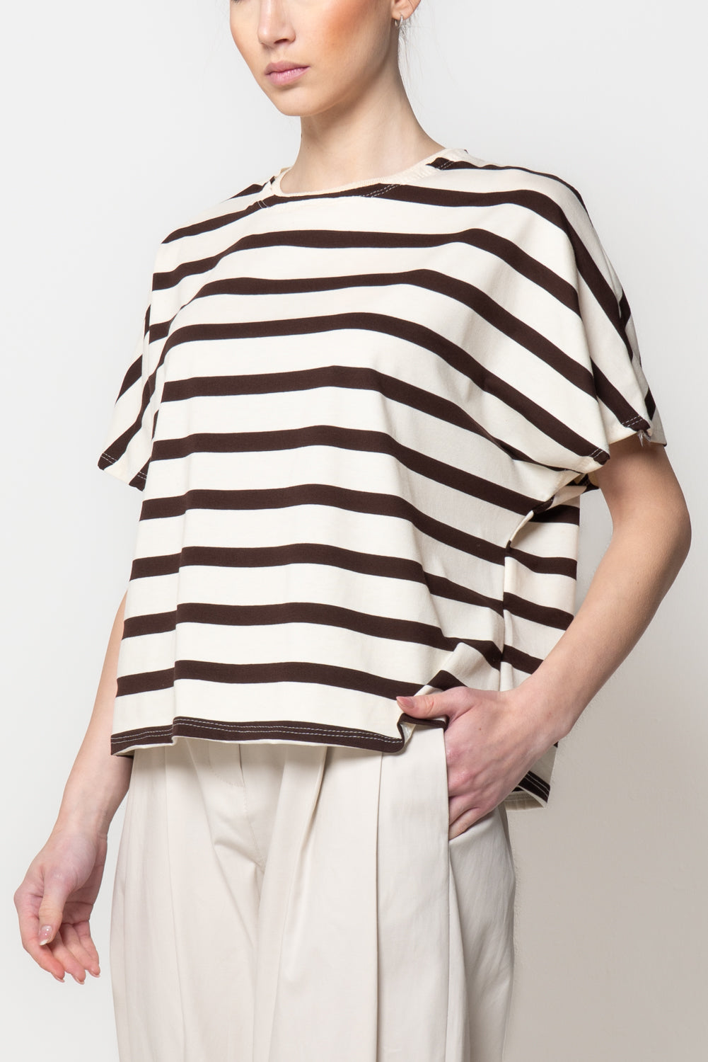 T-shirt a Righe Marinière