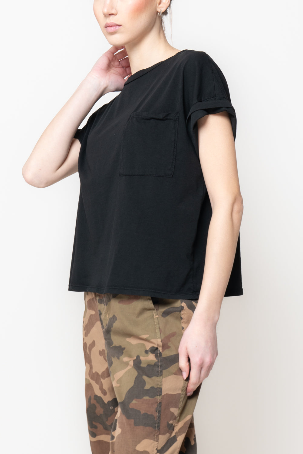 T-shirt Oversize con Taschino