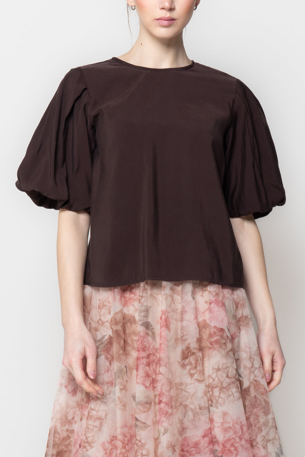 Blusa Manica a Bombolino