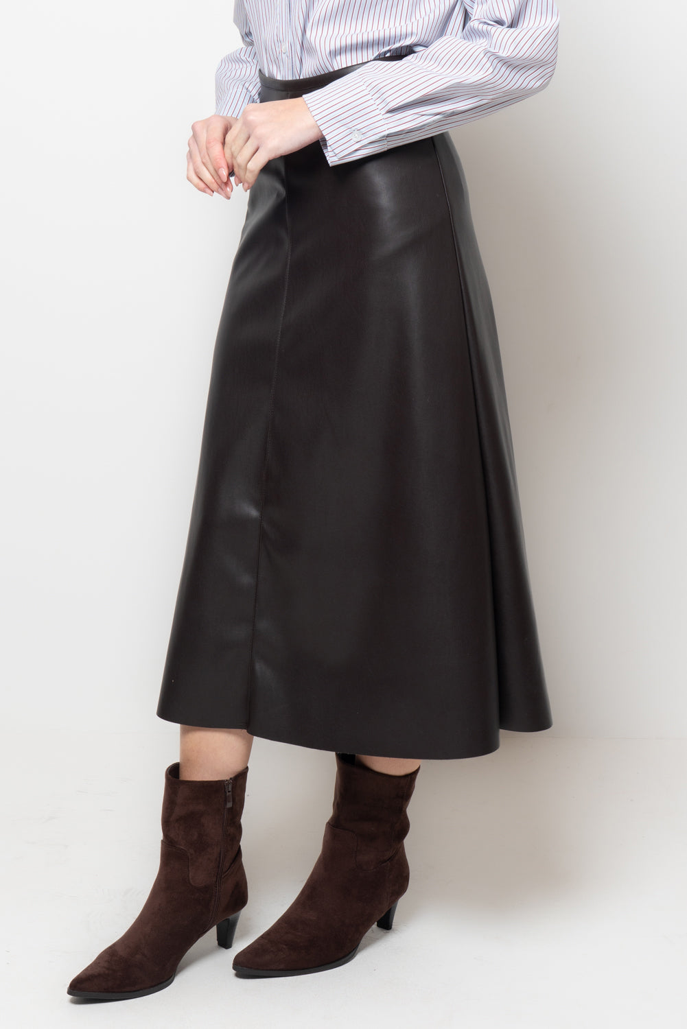 Lunguette a trapezio in ecopelle