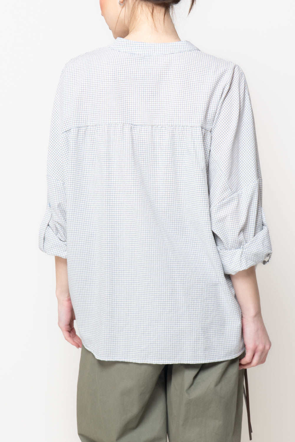 Camicia a Quadretti con Nodo