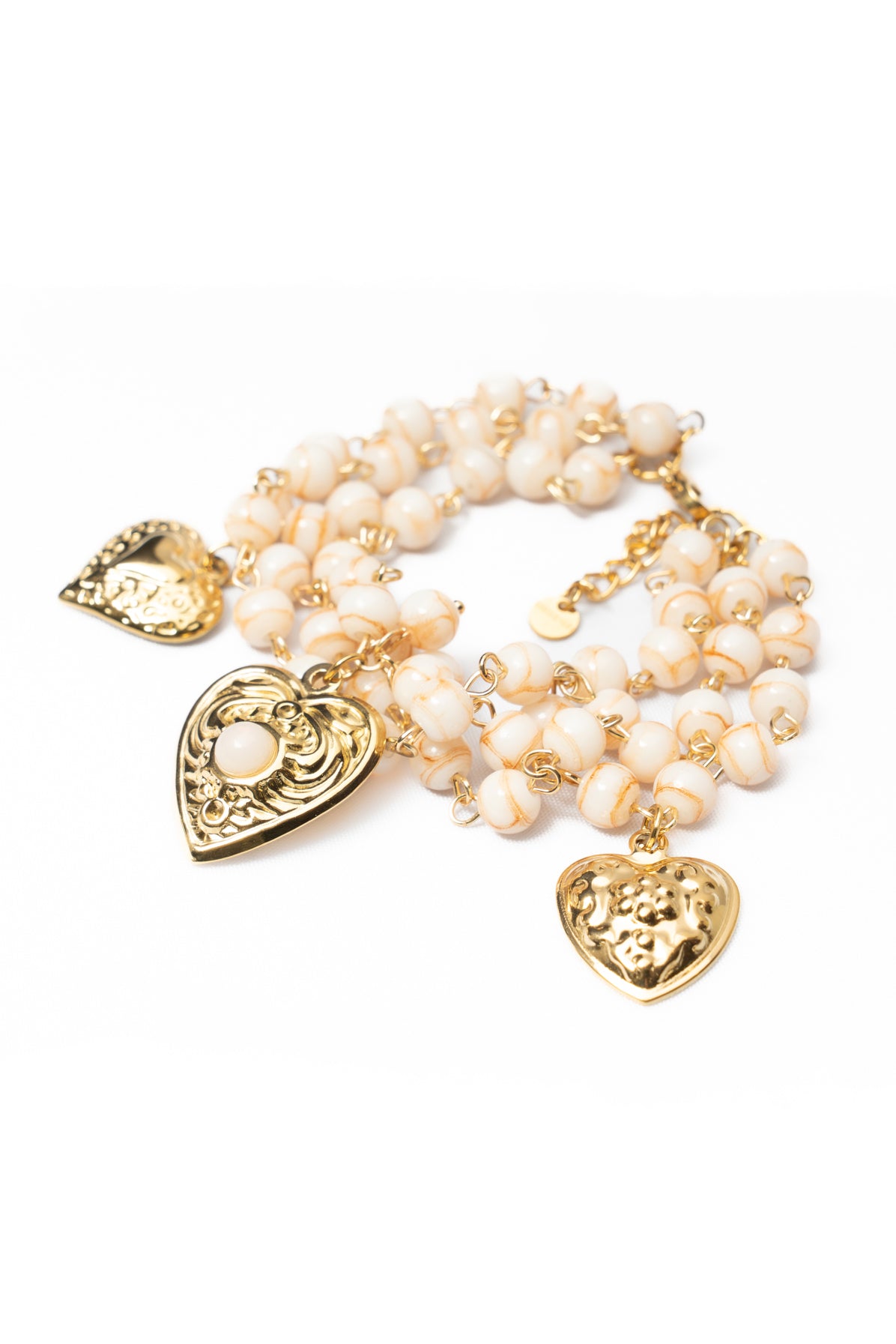 Bracciale Multifilo con Cuori
