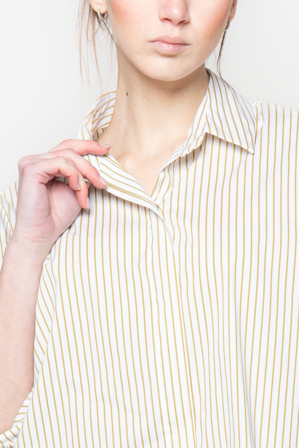 Camicia ampia in cotone