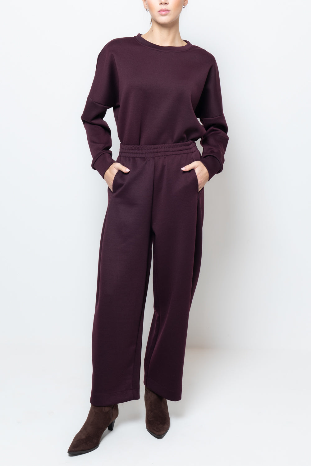 Pantalone baggy in neoprene