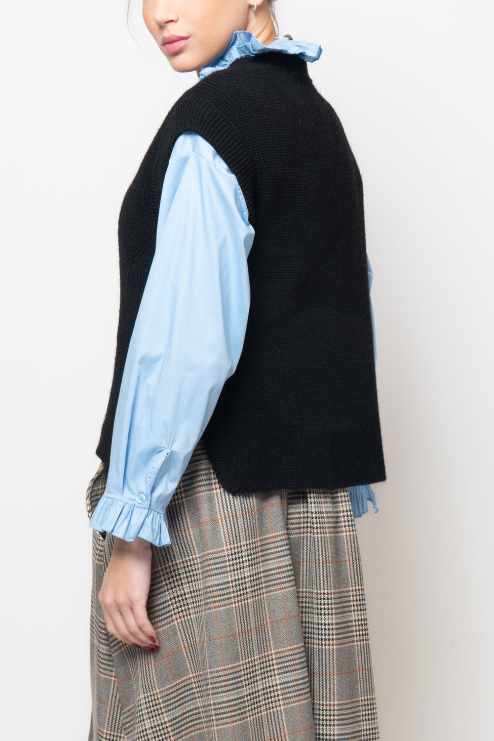 Gilet maglia inglese