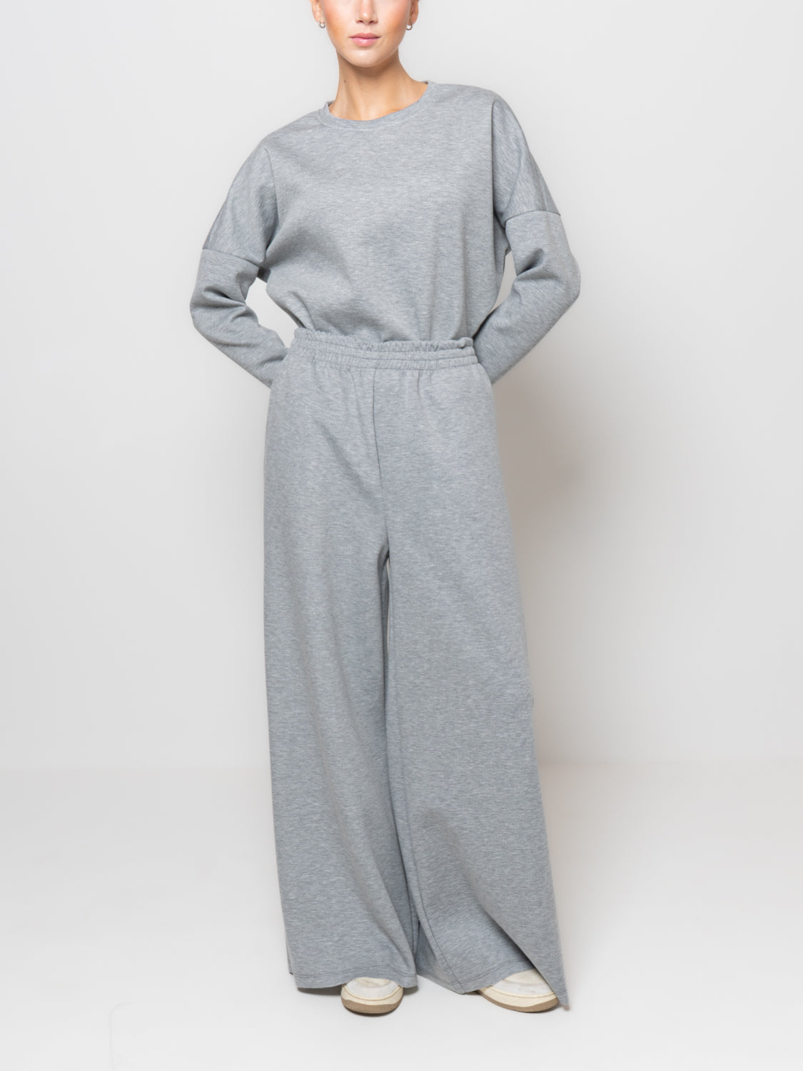 Pantalone palazzo in neoprene