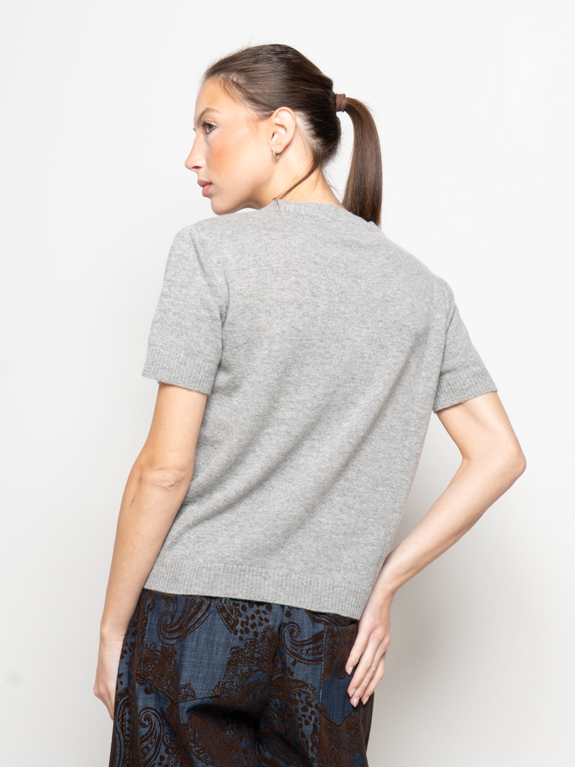 Maglia manica corta girocollo