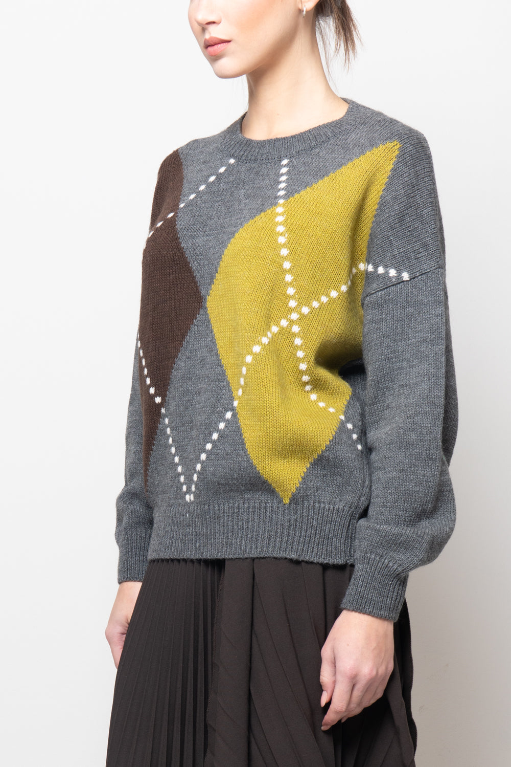 Maglia con doppio rombo