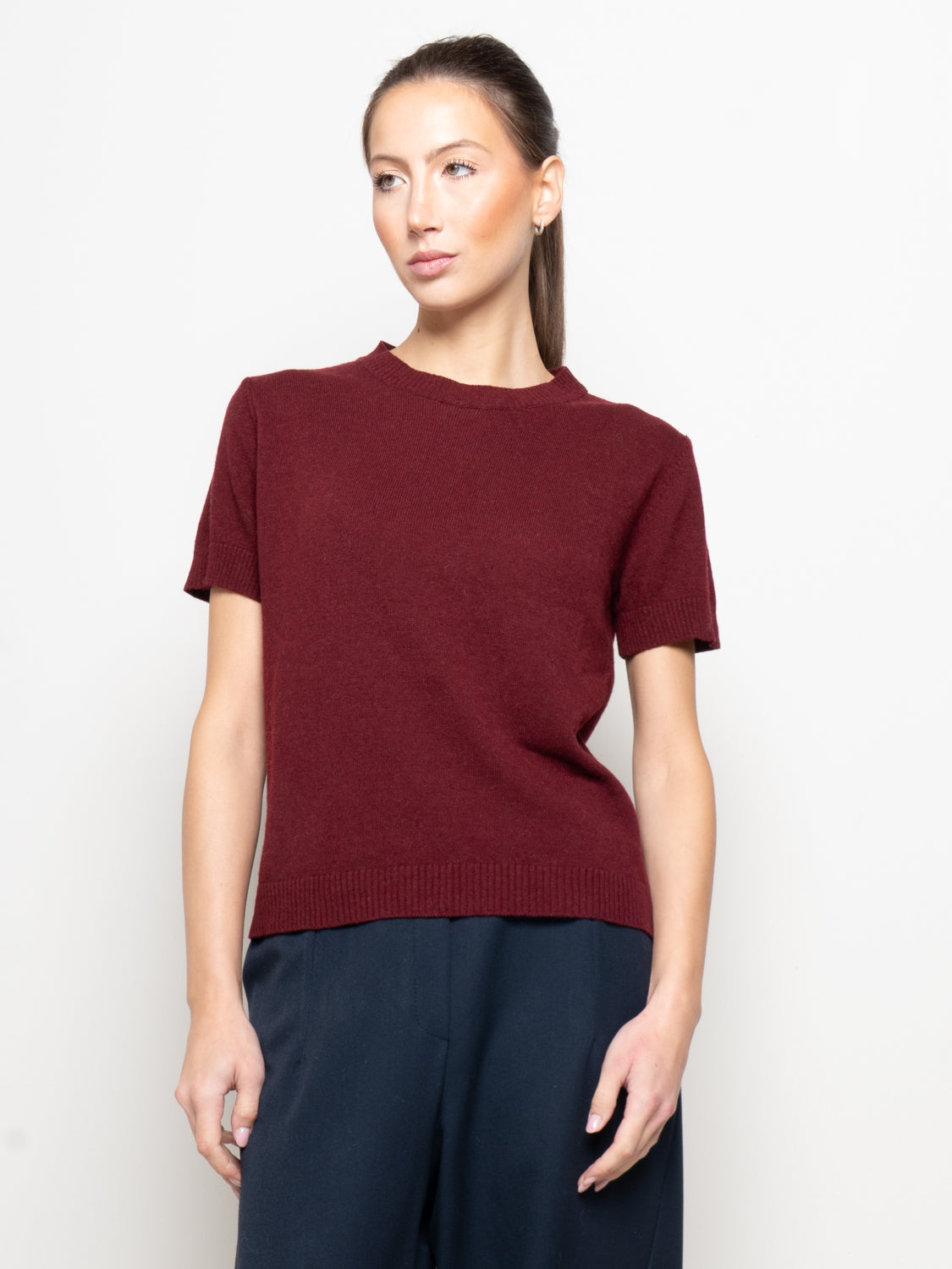 Maglia manica corta girocollo