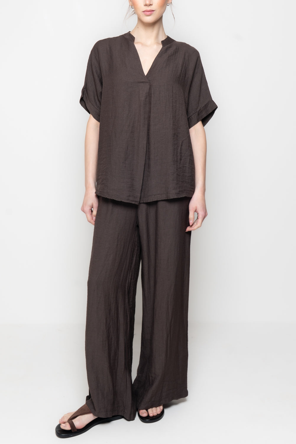 Blusa over con Scollo a V