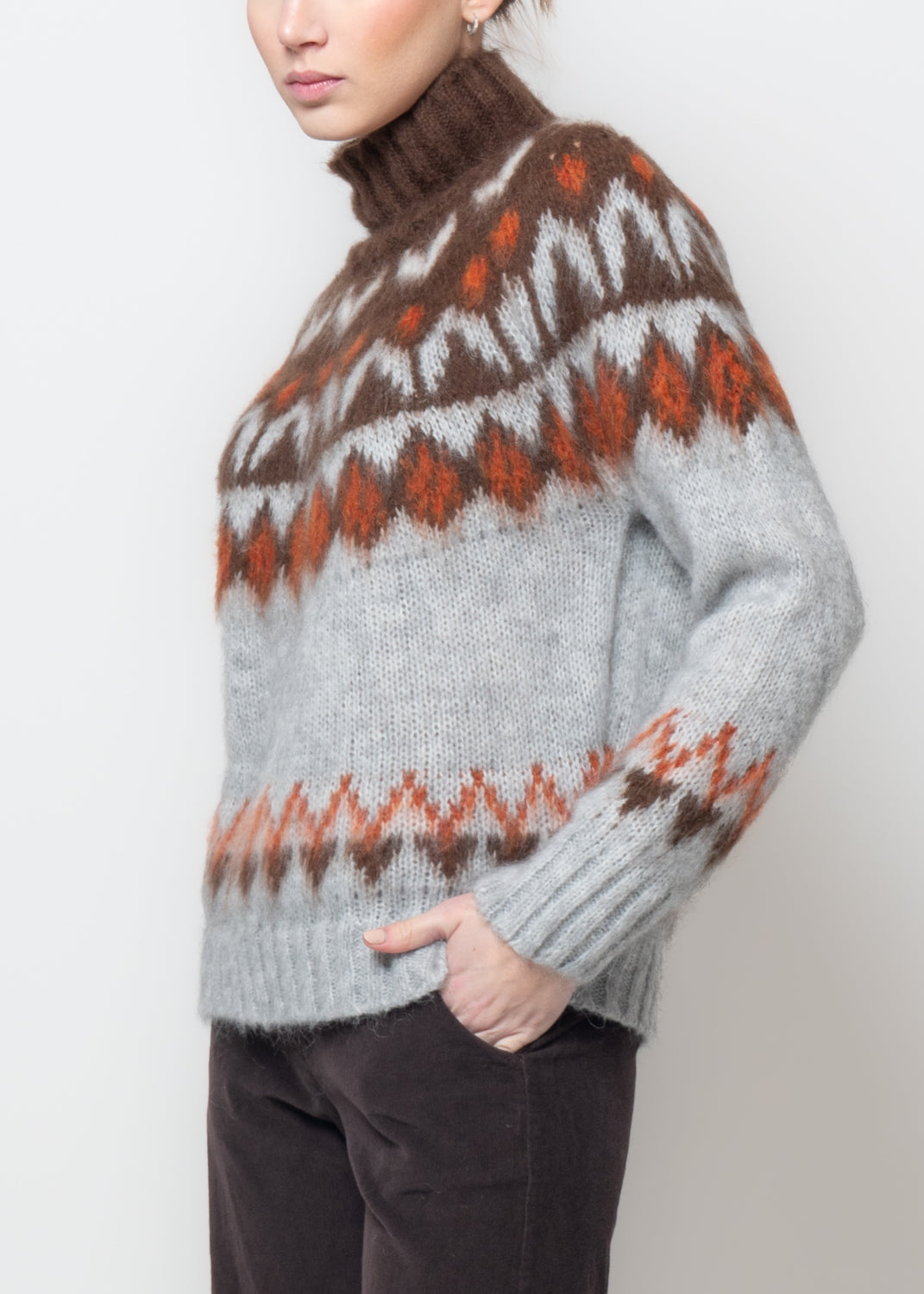 Maglia motivo nordico