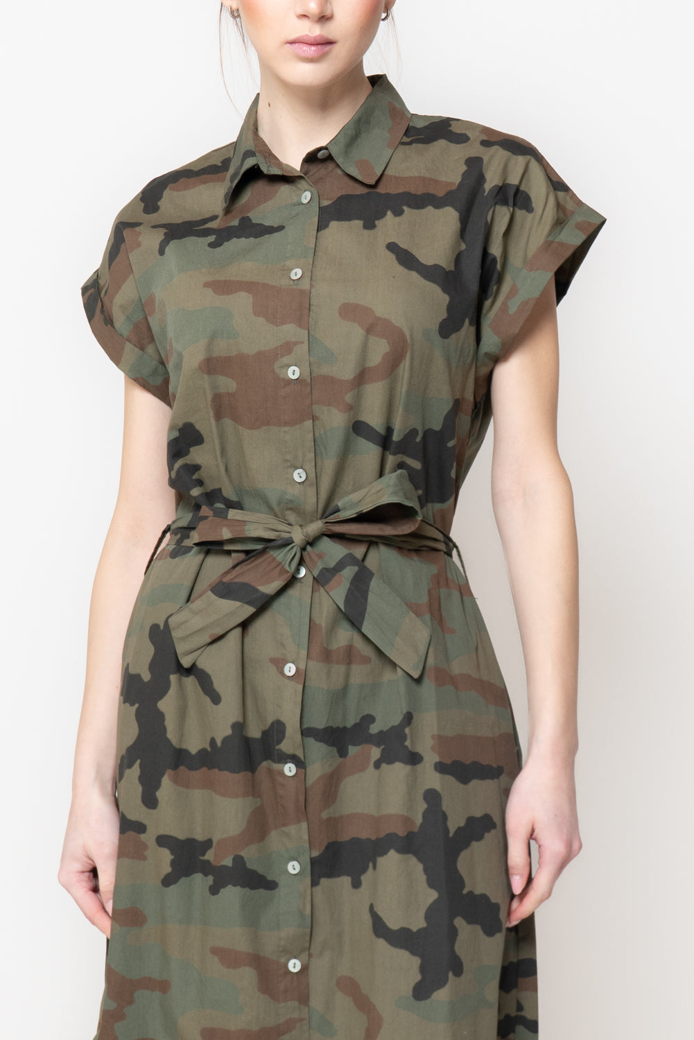 Abito Chemisier Camouflage