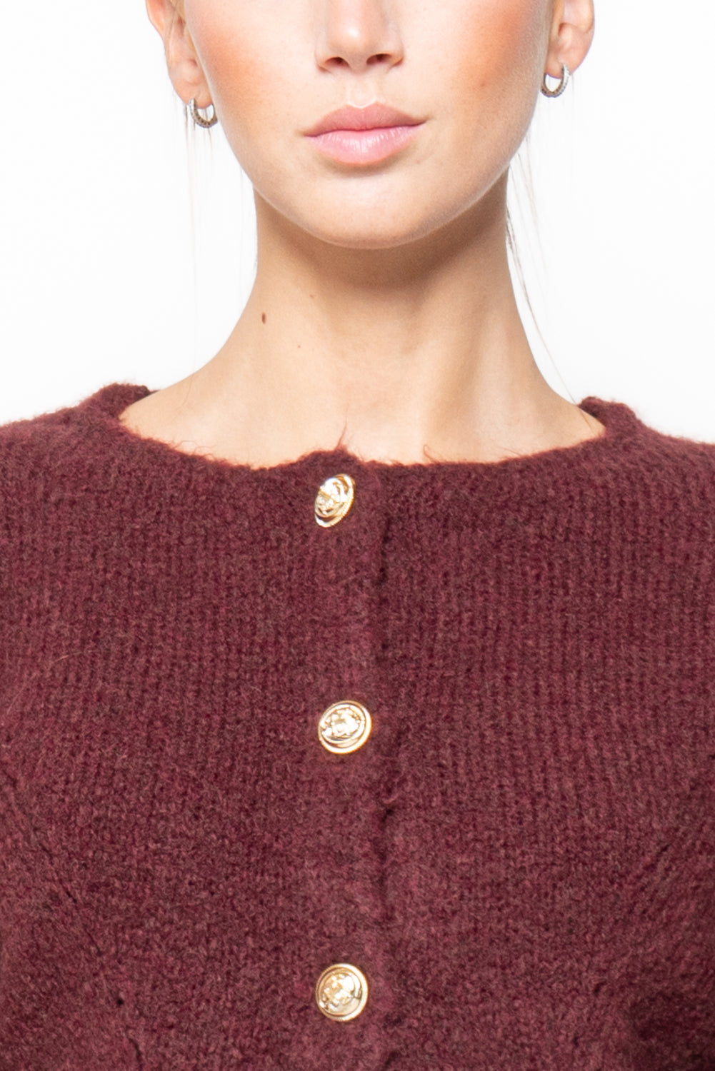 Cardigan sfiancato