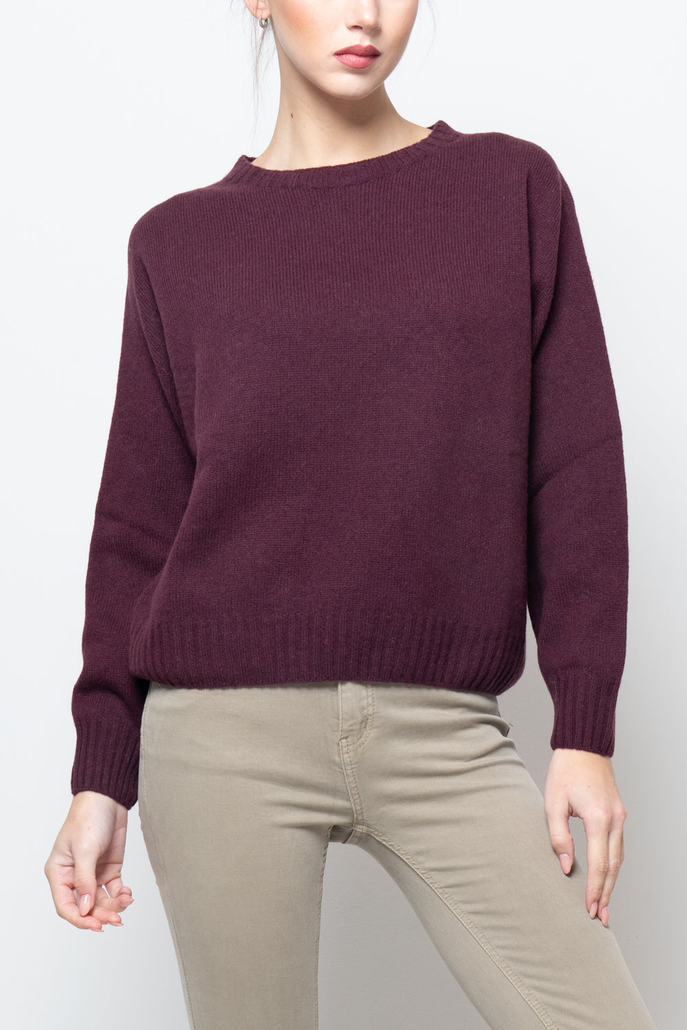 Maglia 100% lana a scatola