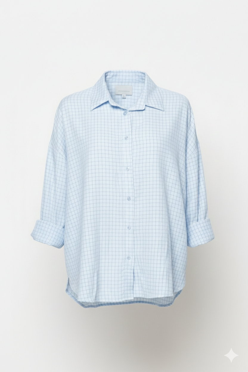 Camicia a quadri grandi