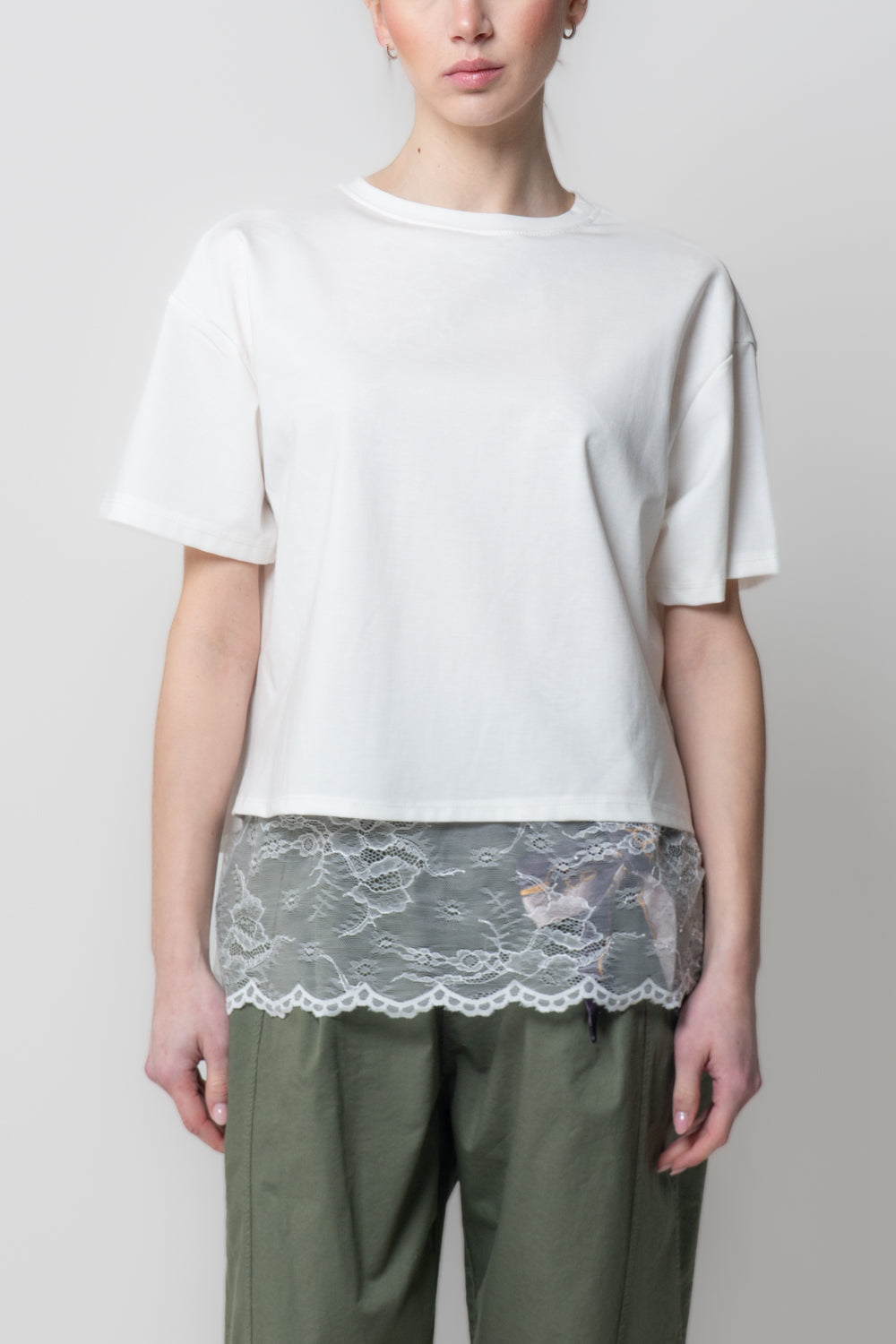 T-shirt Boxy Spacco Retro