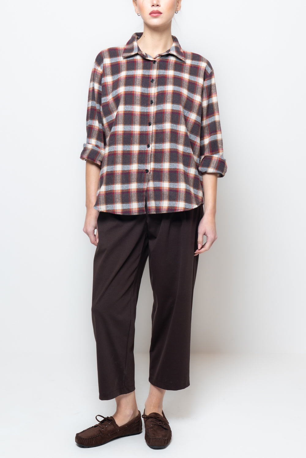 Camicia in flanella a quadri