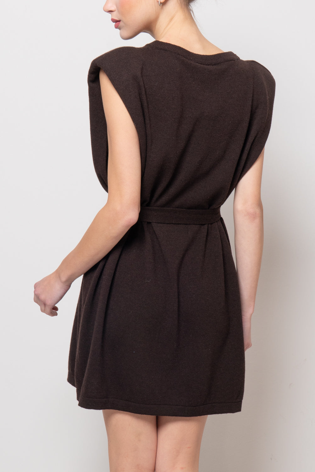 Abito in maglia con spalline