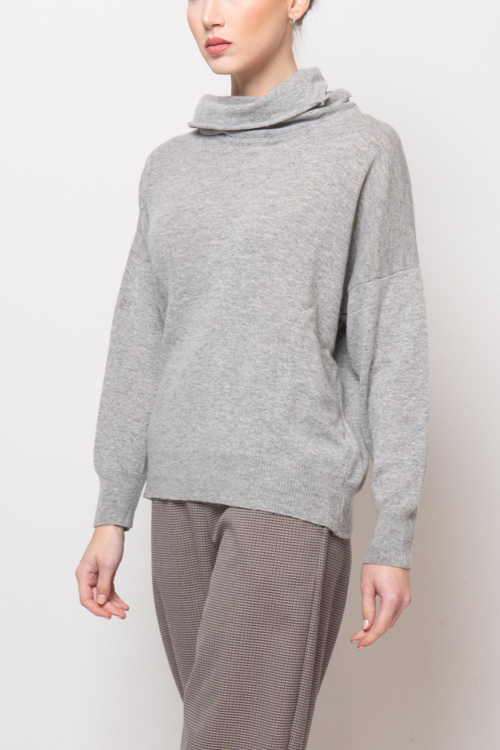 Maglia con collo ad anello