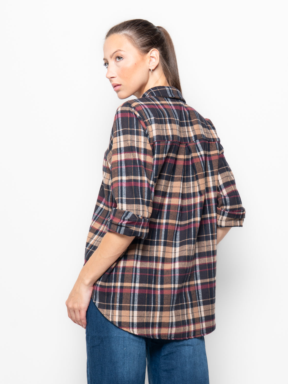 Camicia tartan in flanella