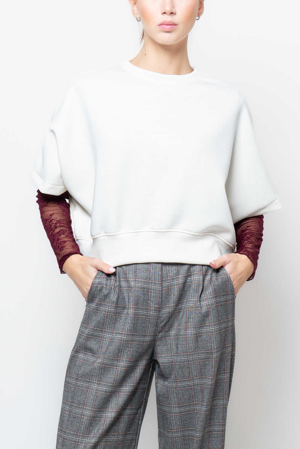 Felpa con manica corta