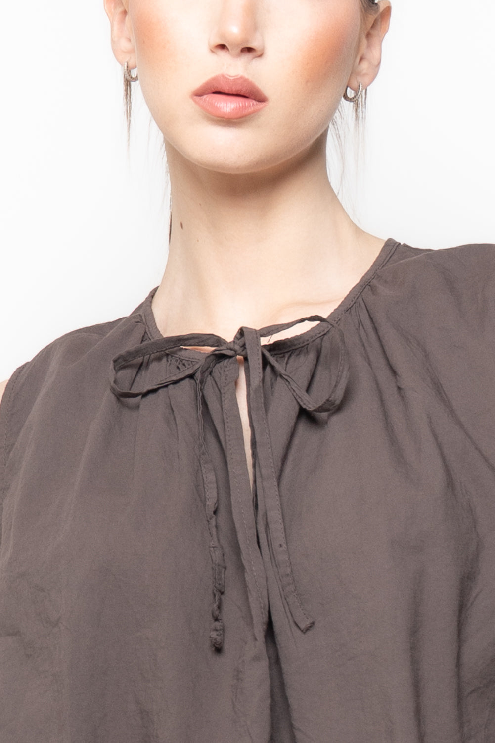 Top Smanicato con Fiocco